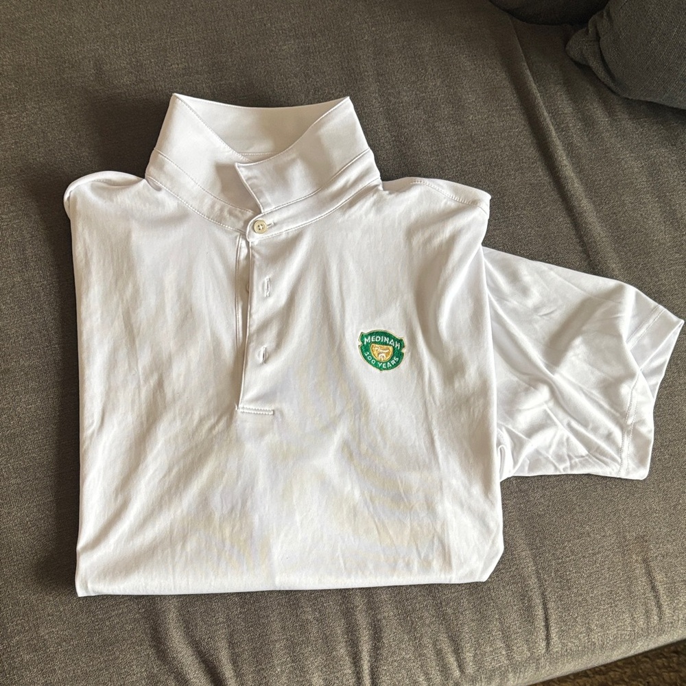 Medinah country club white golf polo men’s xl